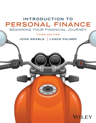 Cover image: Introduction to Personal Finance: Beginning Your Financial Journey, WileyPLUS Single-term 3rd edition 9781394261598