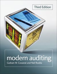 Imagen de portada: Modern Auditing 3rd edition 9780470319734