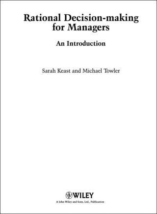 Cover image: Rational Decision Making for Managers: An Introduction 1st edition 9780470519653