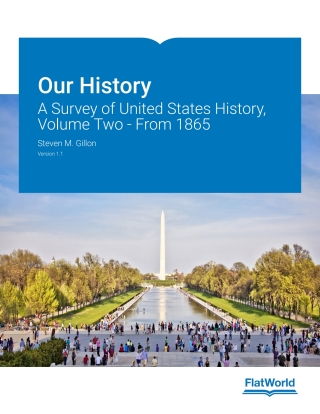 Cover image: Our History: A Survey of United States History, Volume Two - From 1865 v1.1 9798887945446