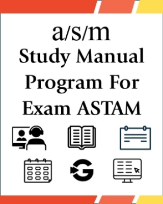 Imagen de portada: ASM Study Manual Program for SOA Exam ASTAM 3rd edition 9798890164995