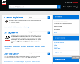 Cover image: AP Stylebook Online 57th edition 9780917360718