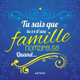 Cover image: Tu sais que tu es d'une famille nombreuse quand... 9791033610328