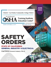 Cover image: Chabot Las Positas CAL/OSHA General Industry - June 2023 1st edition 9798889210924