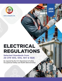 Cover image: OSHA Electrical Regulations Book - January 2024 1st edition 9798889212331