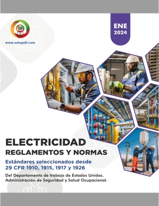 Cover image: Spanish Electrical Regulations Book - January 2024 1st edition 9798889212379