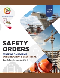 Imagen de portada: CAL/OSHA Construction Industry June 2024 Book 1st edition 9798889212829