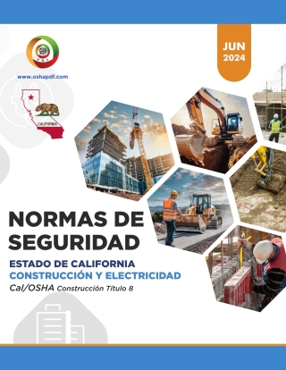 Cover image: Spanish CAL/OSHA Construction Industry June 2024 Book 1st edition 9798889212904