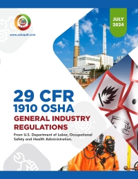 Cover image: OSHA 1910 General Industry July 2024 Book 1st edition 9798889212935