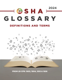 表紙画像: OSHA Glossary 1st edition 9798889214311