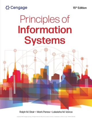 Cover image: Principles of Information Systems 15th edition 9798214000961