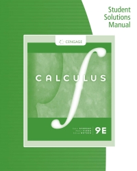 Cover image: Student Solutions Manual for Multivariable Calculus Chapters 12-16 9th edition 9780357042922