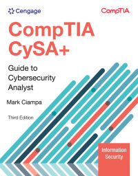 Cover image: CompTIA CySA+ Guide to Cybersecurity Analyst (CS0-003) 3rd edition 9798214011479