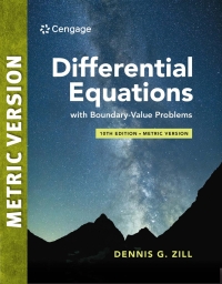 Cover image: Differential Equations with Boundary-Value Problems, International Metric Edition 10th edition 9798214031958