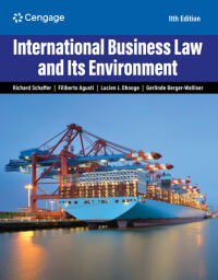 Cover image: International Business Law and Its Environment 11th edition 9780357717868