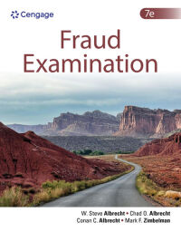 Immagine di copertina: Fraud Examination 7th edition 9780357721759