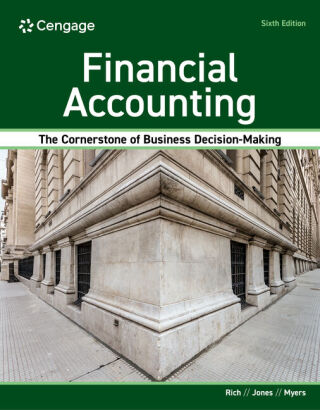 Cover image: Financial Accounting 6th edition 9780357984949