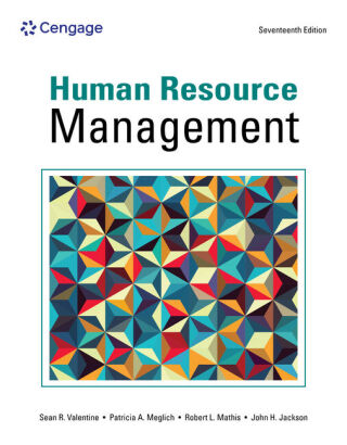 Cover image: Human Resource Management 17th edition 9780357899281