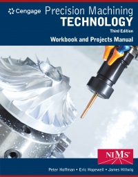 Imagen de portada: Student Workbook and Project Manual for Hoffman/Hopewell's Precision Machining Technology 3rd edition 9781337795319