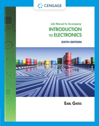 Cover image: Lab Manual for Gates' Introduction to Electronics 6th edition 9781111128548