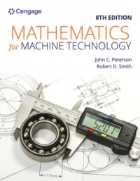 Cover image: MindTap for Peterson/Smith's Mathematics for Machine Technology, 1 term Instant Access 8th edition 9798214117201