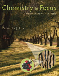 Cover image: Chemistry in Focus: A Molecular View of Our World 6th edition 9781305084476