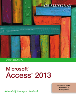 Cover image: New Perspectives on MicrosoftAccess2013, Comprehensive 1st edition 9781285099200