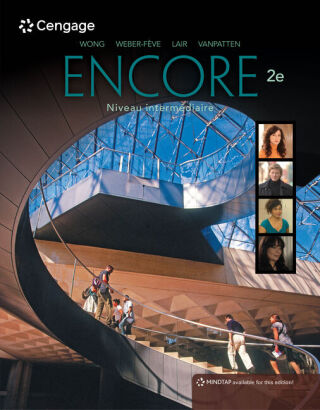 Cover image: Encore Intermediate French, Student Edition: Niveau intermediaire 2nd edition 9780357034866