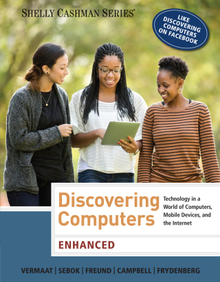 Cover image: Enhanced Discovering Computers 1st edition 9781285845500