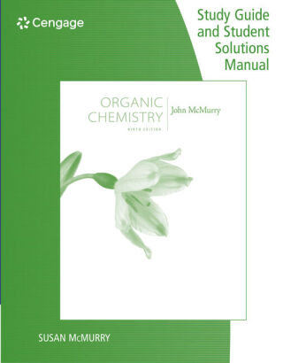 Cover image: Study Guide with Student Solutions Manual for McMurry's Organic Chemistry, 9th 9th edition 9781305082144