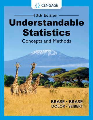 Cover image: Understandable Statistics 13th edition 9780357719176