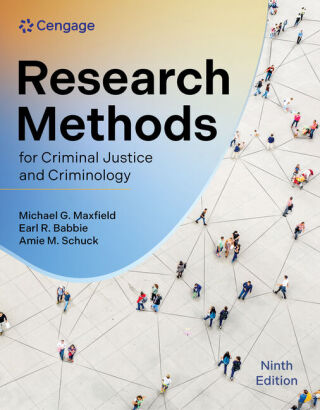 Cover image: Research Methods for Criminal Justice and Criminology 9th edition 9780357763735