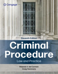 Cover image: Criminal Procedure: Law and Practice 11th edition 9780357763636