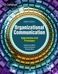 Cover image: Organizational Communication: Approaches and Processes 8th edition 9798214135779