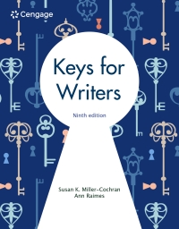 Cover image: Keys for Writers 9th edition 9780357656600