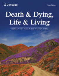 Cover image: Death and Dying, Life and Living 9th edition 9780357946923