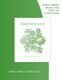 Cover image: Study Guide with Student Solutions Manual and Problems Book for Garrett/Grisham's Biochemistry, 6th 6th edition 9781305882409
