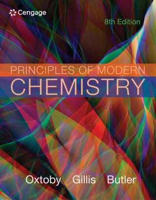 Cover image: Student Solutions Manual for Oxtoby/Gillis/Butler's Principles of Modern Chemistry, 8th 8th edition 9781305092273