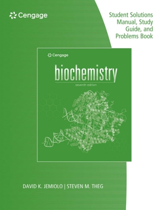 Cover image: Student Solutions Manual for Garrett/Grisham’s Biochemistry 7th edition 9780357728482