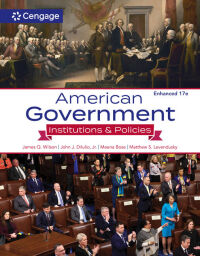 Cover image: American Government: Institutions & Policies, Enhanced 17th edition 9780357794722