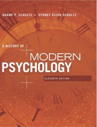 Cover image: A History of Modern Psychology 11th edition 9781305630048