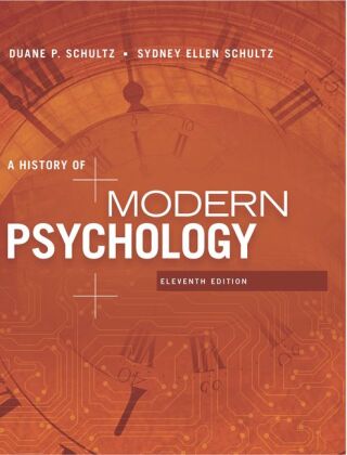 Cover image: A History of Modern Psychology 11th edition 9781305630048