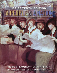 Cover image: A People and a Nation: A History of the United States, Brief Edition 10th edition 9781285430843