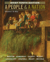 Cover image: A People and a Nation, Volume I: To 1877, Brief Edition 10th edition 9781285430850