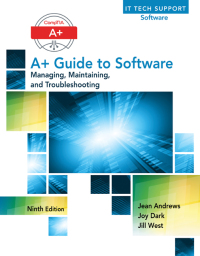 Cover image: A+ Guide to Software 9th edition 9781305266506