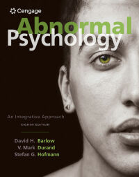Omslagafbeelding: Abnormal Psychology: An Integrative Approach 8th edition 9781305950443