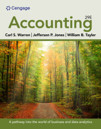 Omslagafbeelding: Accounting 29th edition 9780357899649