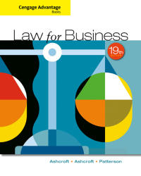 Cover image: Cengage Advantage Books: Law for Business 19th edition 9781305654921