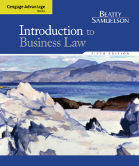 Cover image: Cengage Advantage Books: Fundamentals of Business Law Today: Summarized Cases 5th edition 9781285860398