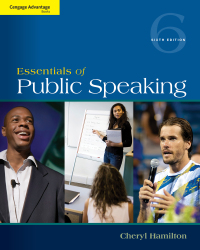Cover image: Cengage Advantage Series: Essentials of Public Speaking 6th edition 9781285159454